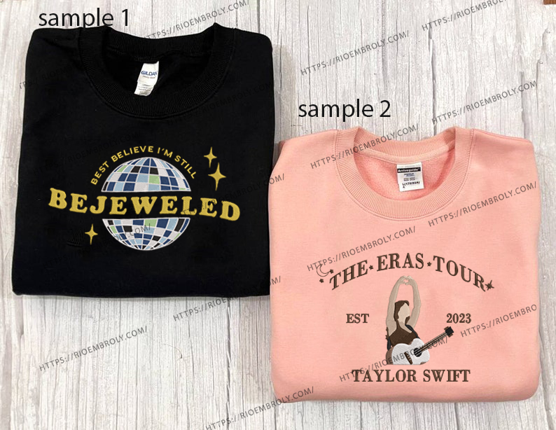 Ts – The Eras Tour Embroidered Sweatshirt